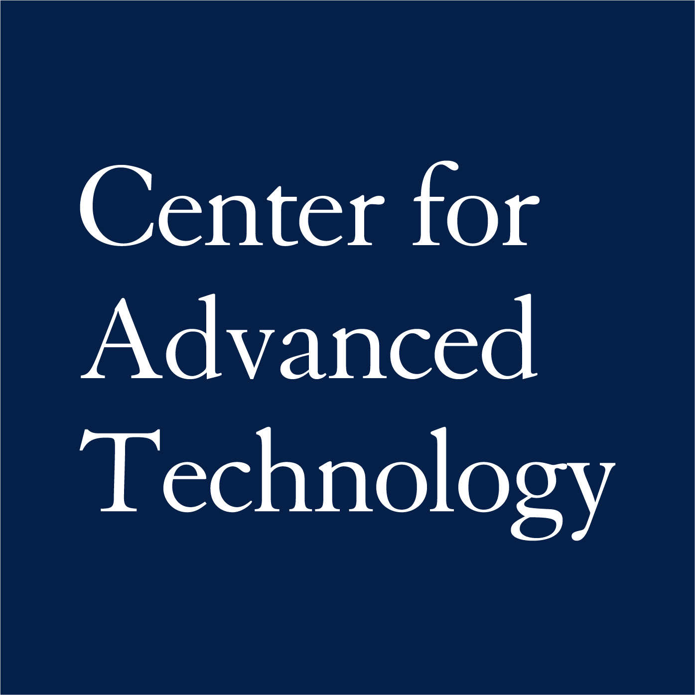 The Center for Advanced Technology homepage